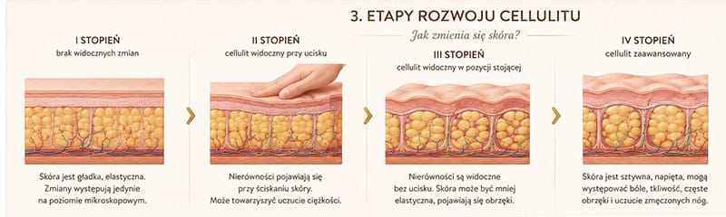 stopnie cellulitu